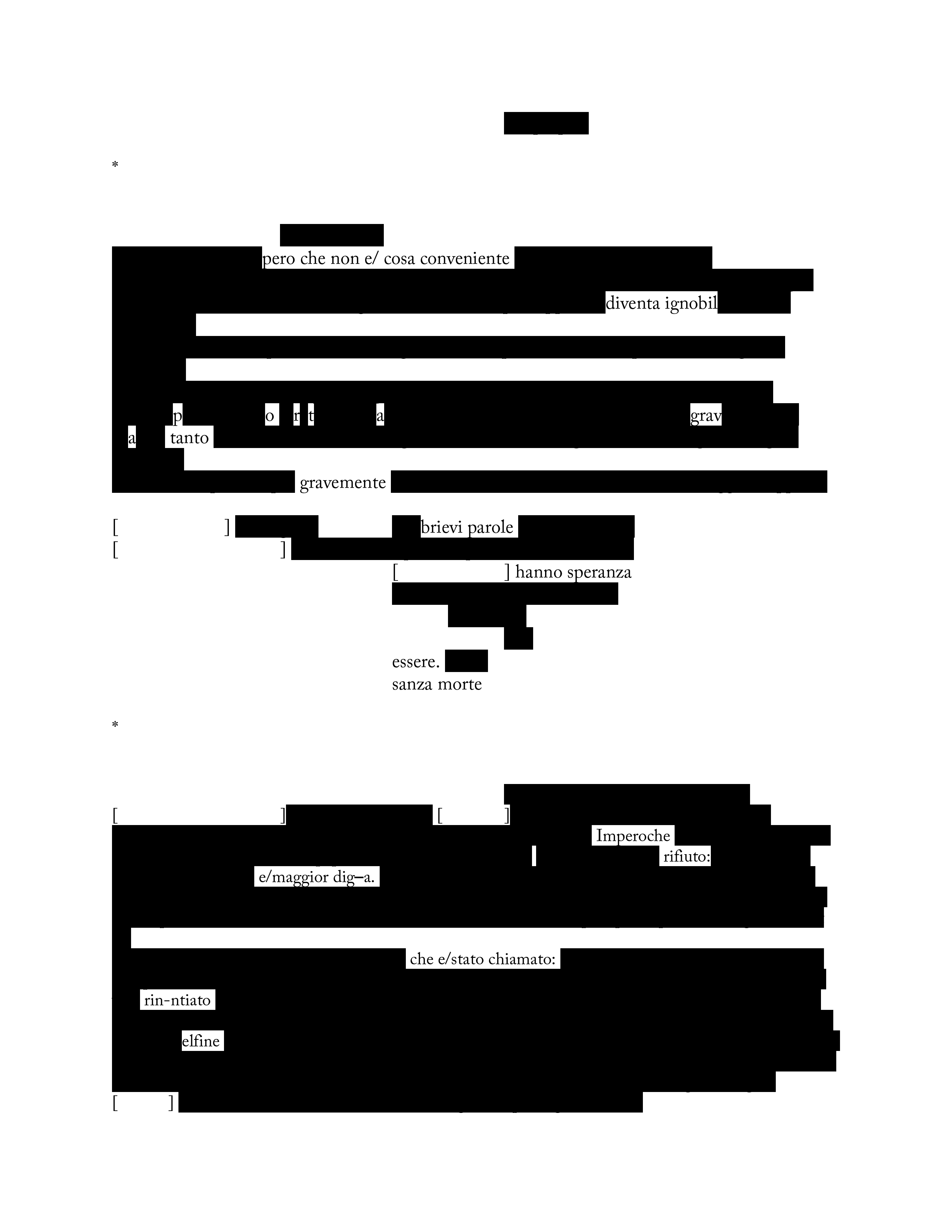 Canto III Commentary Erased