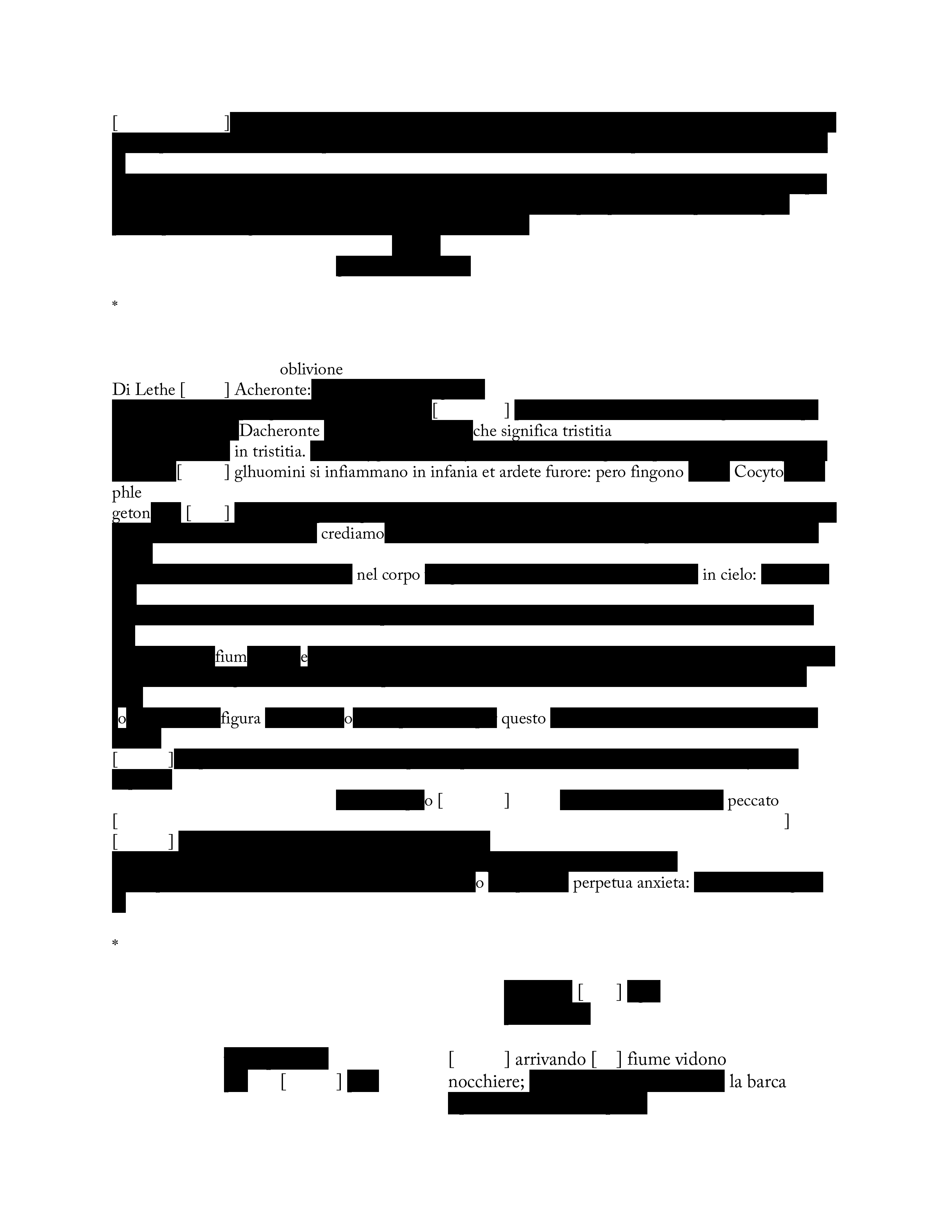 Canto III Commentary Erased
